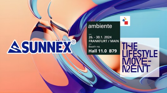 Добре дошли в 2024 AMBIENTE, ФРАНКФУРТ SUNNEX ЩАНД