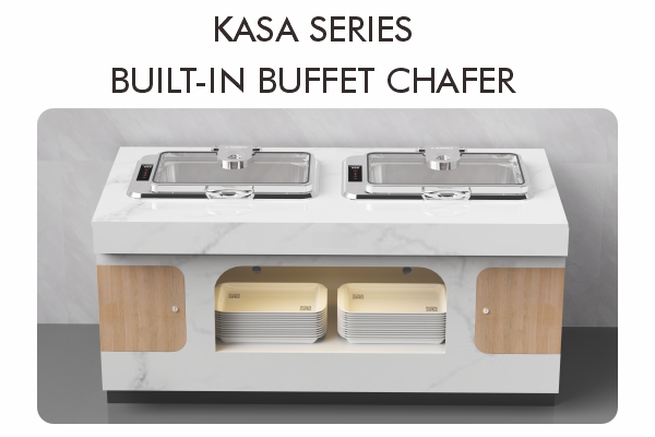 Sunnex Kasa Series: 8.5L Вграден бюфет Chafer