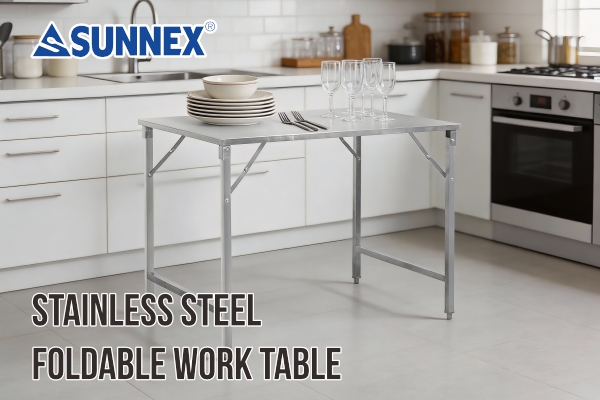 SS Сгъваема работна маса